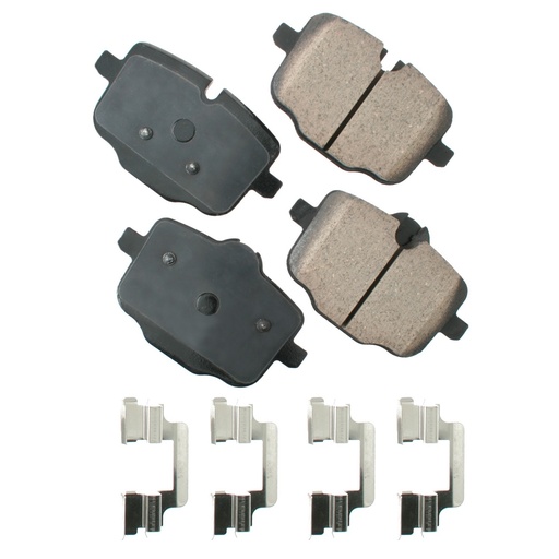 [AKEEUR1469] Akebono Brake Corporation - Brake Pads Rear BMW 550i 11-16 550i xDrive 11-16