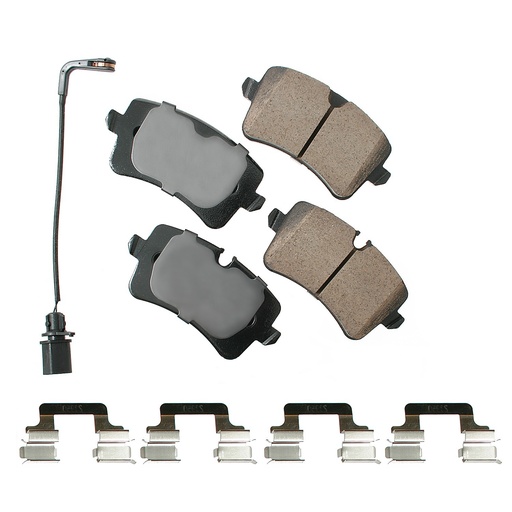 [AKEEUR1547A] Akebono Brake Corporation - Euro Ultra-Premium Brake Pads - Rear