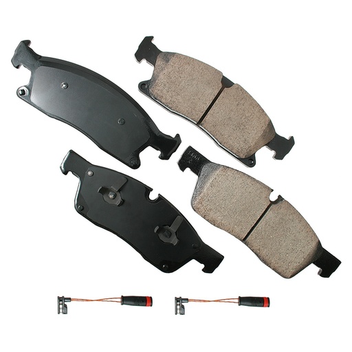 [AKEEUR1629] Akebono Brake Corporation - Euro Ultra-Premium Brake Pads - Front