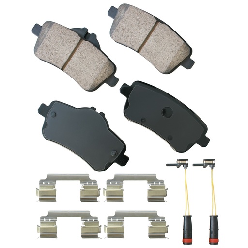 [AKEEUR1630] Akebono Brake Corporation - Brake Pads Rear Mercedes CLA45 14-17 GL350 13-16