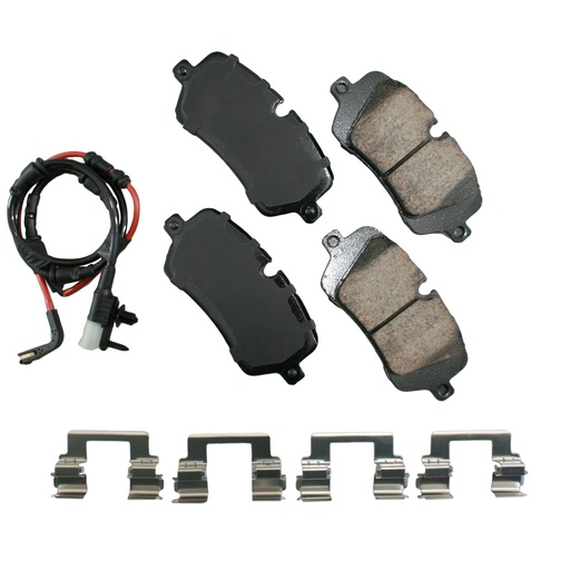 [AKEEUR1692] Akebono - Brake Pads Rear Land Rover 13-18 Discovery 17
