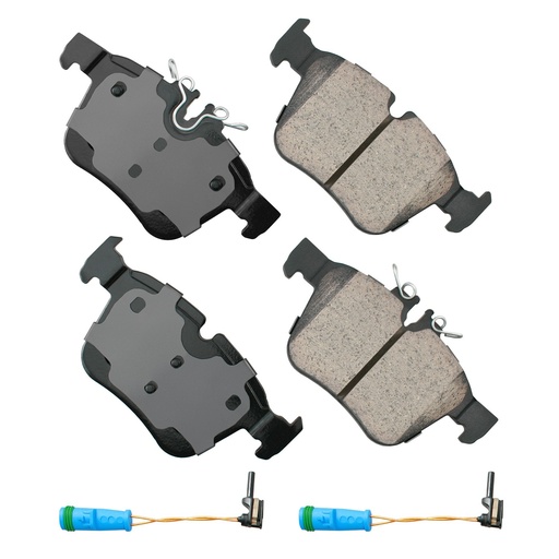 [AKEEUR1795] Akebono Brake Corporation - Brake Pads Mercedes Benz C300 C350e C400