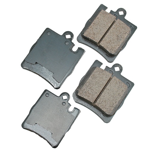 [AKEEUR873] Akebono Brake Corporation - Brake Pads Mercedes C230 03-07 C240 03-05