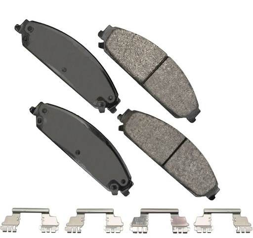 [AKESDF1058] Akebono Brake Corporation - Brake Pads Front Dodge Charger 06-21