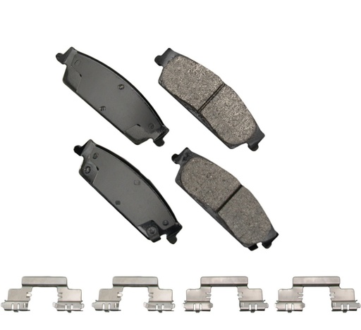 [AKESDF1194] Akebono Brake Corporation - Brake Pads Rear GM Tahoe Yukon 07-14
