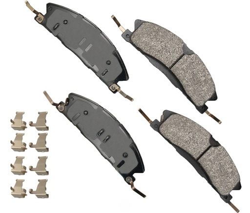 [AKESDF1611A] Akebono Brake Corporation - Brake Pads Front Ford Sedan 13-19