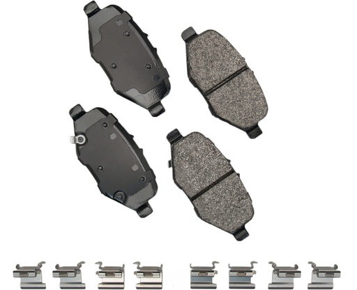 [AKESDF1612] Akebono - Brake Pads Rear Ford Sedan 13-19