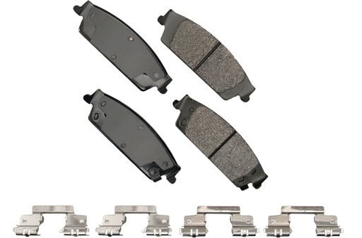 [AKESDF1707] Akebono Brake Corporation - Brake Pads Rear Chevy Tahoe 15-21