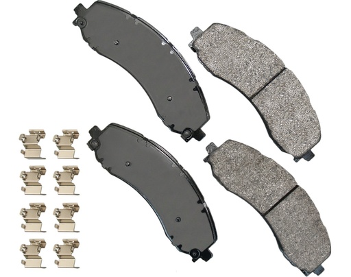 [AKESDF2223] Akebono Brake Corporation - Brake Pads Front Dodge Ram 2500 / 3500 19-22