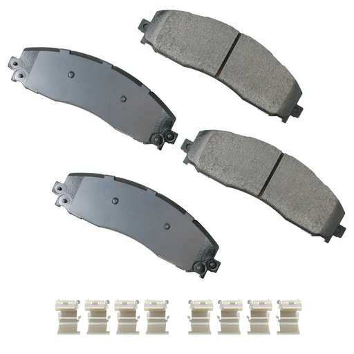 [AKEACT1691] Akebono Brake Corporation - Brake Pad Rear Ford F- 250 13-19 F-350