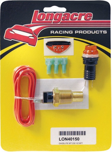 [LON52-40150] LONGACRE - Gagelite Kit W/T 1/2in. NPT 230 Deg