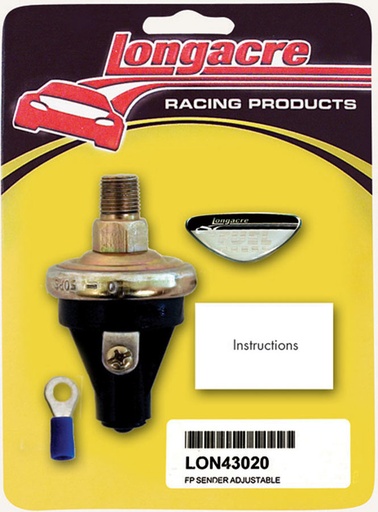 [LON52-43020] Longacre - Fuel Pressure Sender 1/8in. NPT 2-7psi