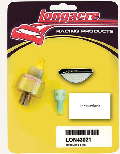 [LON52-43021] Longacre - Fuel Pressure Sender 1/8in NPT 4psi