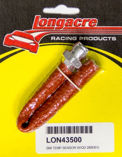 [LON52-43500] Longacre - Temp Sensor 280deg SMI w/QD Lead & Fitting