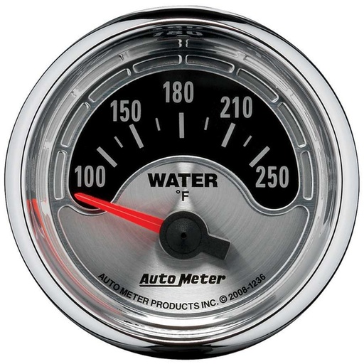 [ATM1236] Autometer - 2-1/16 A/M Water Temp Gauge 100-250