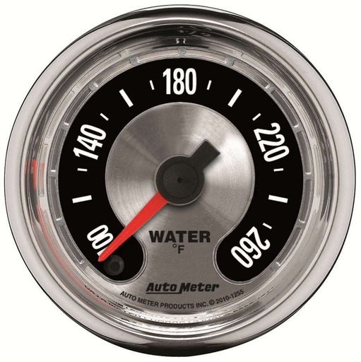 [ATM1255] Autometer - 2-1/16 A/M Water Temp Gauge 100-260