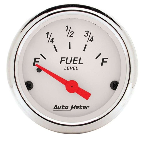 [ATM1318] Autometer - 2-1/16 A/W Fuel Gauge 0-30 Ohms