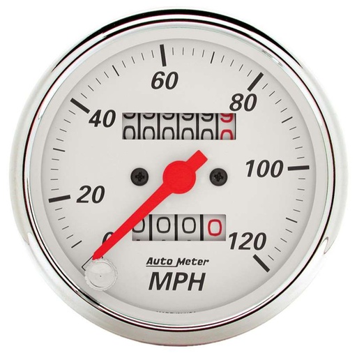 [ATM1396] Autometer - 3-1/8in A/W Speedometer 120mph