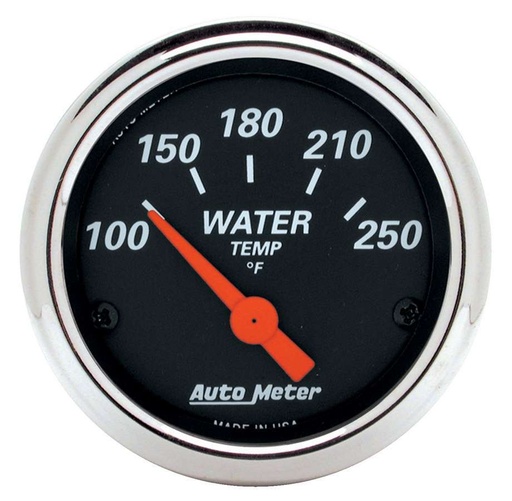 [ATM1436] Autometer - 2-1/16 D/B Water Temp Gauge - 100-250 Deg.