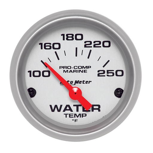 [ATM200762-33] Autometer - 2-1/16 U/L Water Temp Gauge 100-250 Deg