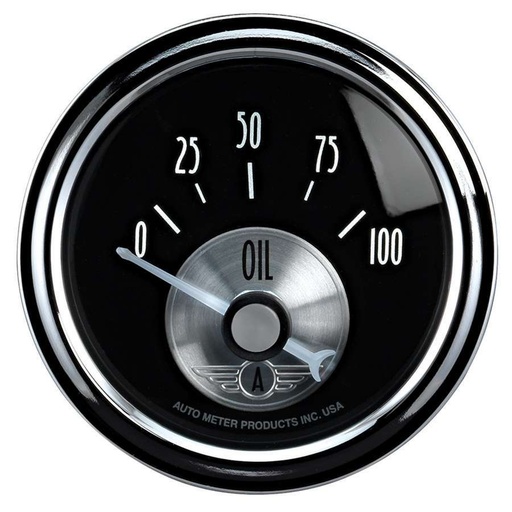 [ATM2028] Autometer - 2-1/16 B/D Oil Pressure Gauge 0-100psi