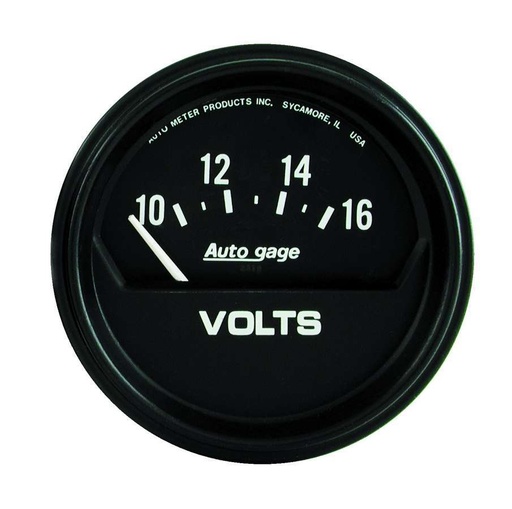 [ATM2319] Autometer - 10-16 Voltmeter Autogage
