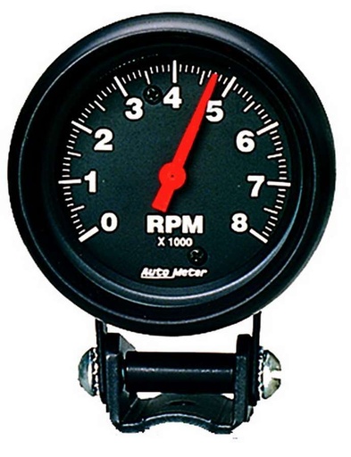 [ATM2892] Autometer - 8000 Rpm Black Tach