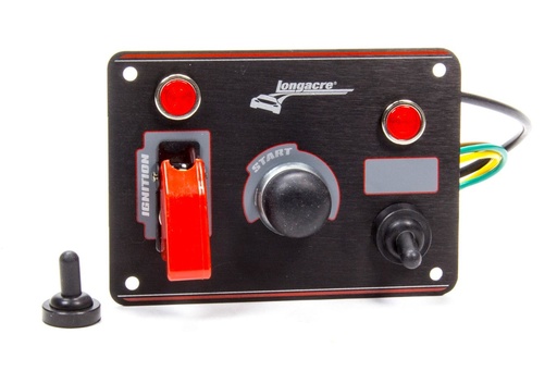 [LON52-44866] Longacre - Ignition Panel Black w/ 1 Acc. and Pilot Light