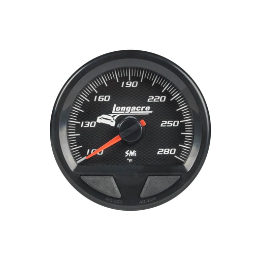 [LON52-46744] Longacre - Waterproof SMI Water Temp Gauge 100-280f