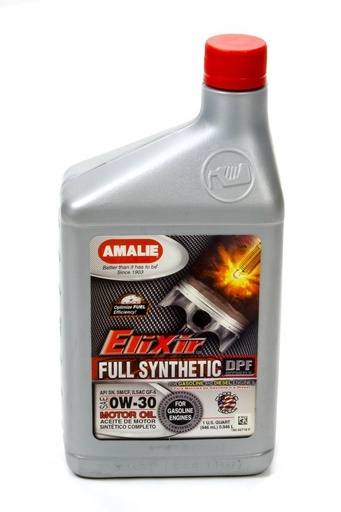 [AMA65716-56] Amalie - Elixir Full Synthetic 0w30 1 Quart
