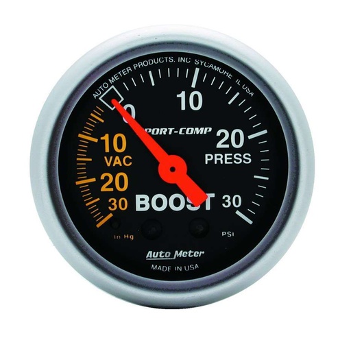 [ATM3303] Autometer - Boost 30 In/30 Psi