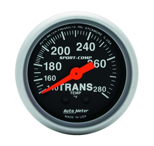 [ATM3351] Autometer - 2-1/16in Sport Comp Trans. Temp. Gauge