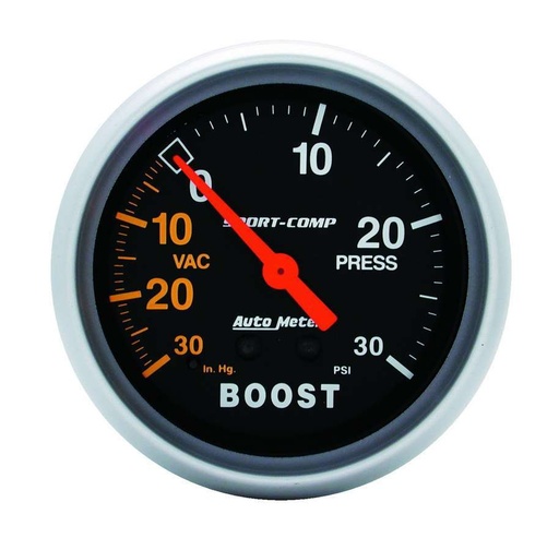 [ATM3403] Autometer - Boost 30 In/30 Psi