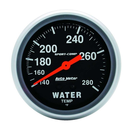 [ATM3431] Autometer - 140-280 Water Temp Gauge