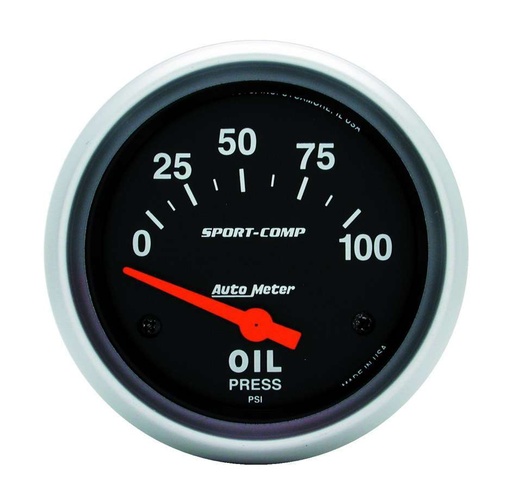 [ATM3522] Autometer - 0-100 Oil Pressure Gauge