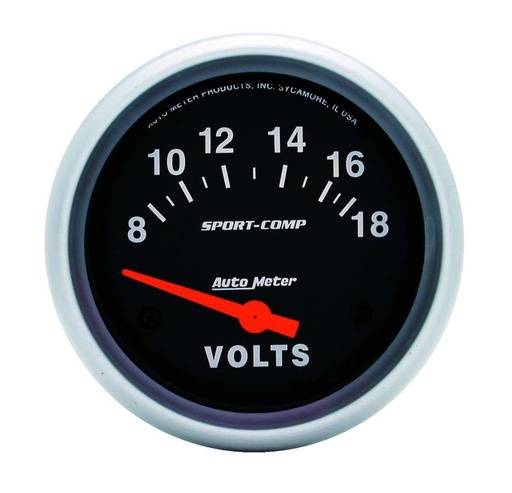 [ATM3592] Autometer - 8-18 Voltmeter Gauge