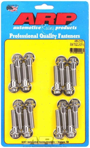 [ARP435-2102] Arp - Bbc S/S Intake Bolt Kit 12pt