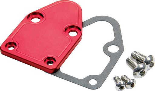 [ALL40302] Allstar Performance - SBC F/P Block Off Plate Red