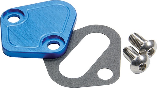 [ALL40303] Allstar Performance - BBC F/P Block Off Plate Blue