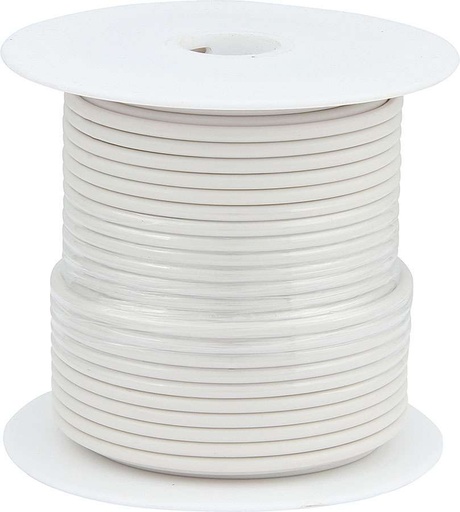 [ALL76512] Allstar Performance - 20 Awg White Primary Wire 100Ft