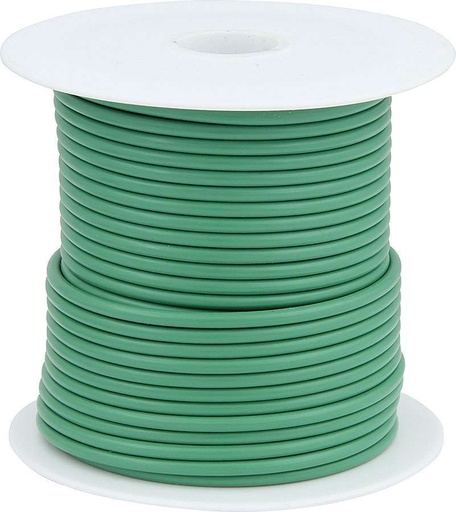 [ALL76553] Allstar Performance - 14 Awg Green Primary Wire 100Ft