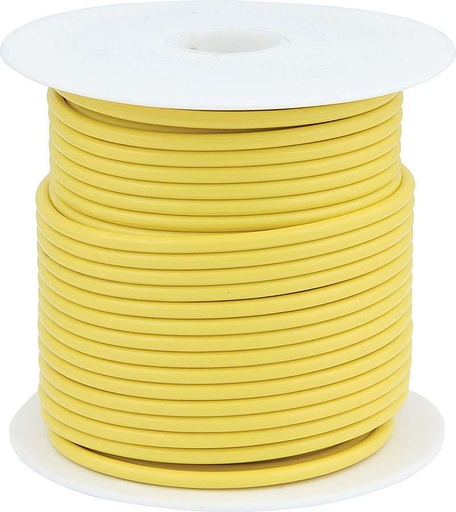 [ALL76554] Allstar Performance - 14 Awg Yellow Primary Wire 100ft