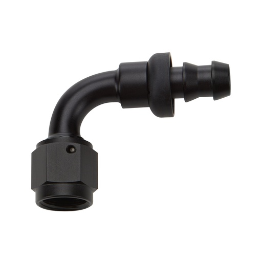 [ALL49454] Allstar Performance - Pushlock Hose End Black 90 Deg Elbow -10