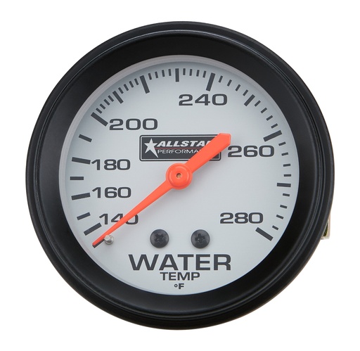 [ALL80096] Allstar Performance - Water Temp Gauge 140-280F 2-5/8in