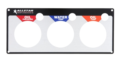 [ALL80126] Allstar Performance - Repl 3 Gauge Panel OP/WT/OT