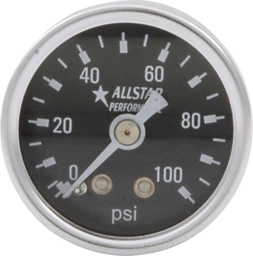 [ALL80216] Allstar Performance - 1.5in Gauge 0-100 PSI Dry Type