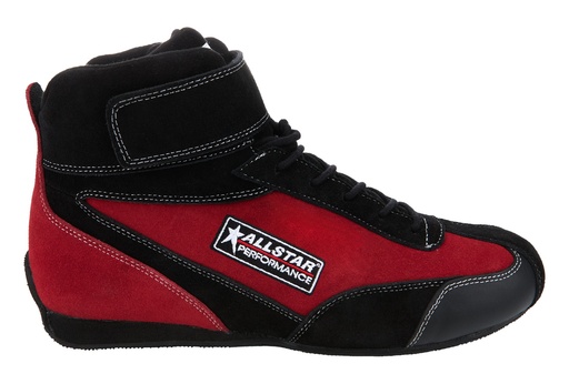 [ALL918732] Allstar Performance - Driving Shoes Black/Red SFI3.3/5 Pro Series 12.0