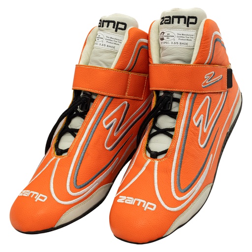 [ZAMRS003C0812] Zamp Racing - Shoe ZR-50 Neon Orange Size 12 SFI 3.3/5