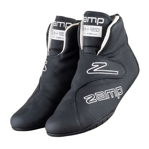 [ZAMRS006C0112W] Zamp Racing - Shoe Drag Black Size 12W Sfi 3.3/20