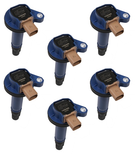 [ACL140646B-6] Accel - Coil - Ford 3.5L V6 EcoBoost 6pk - Blue